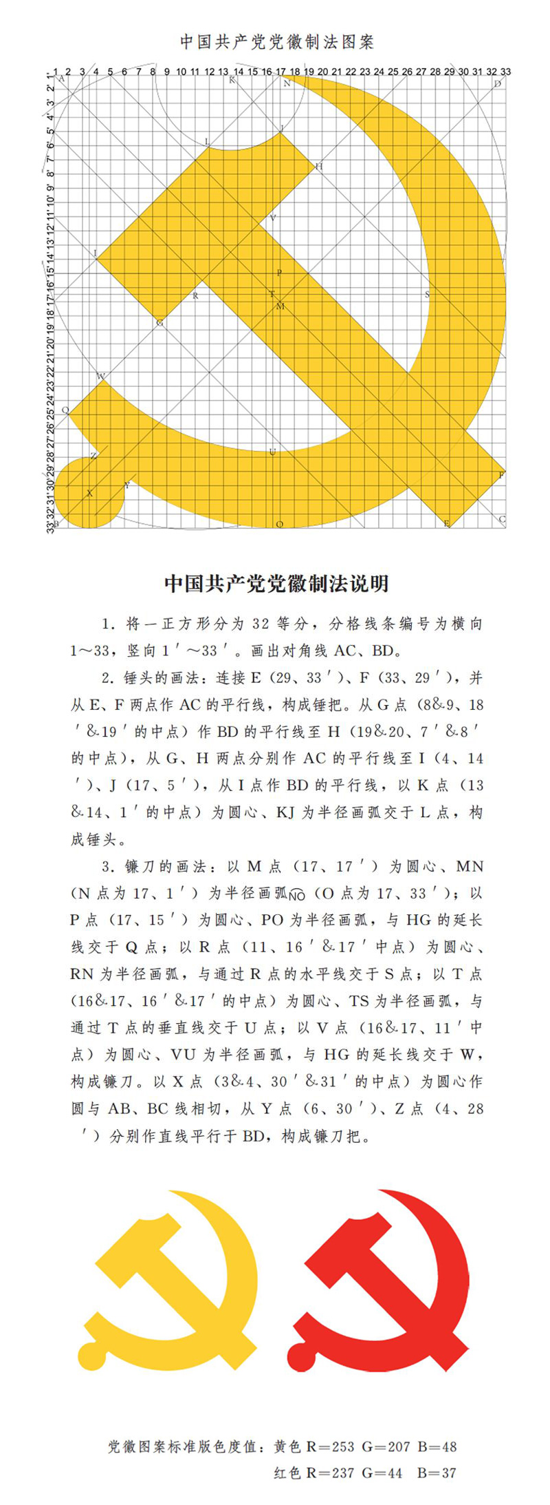 中国党旗党徽制作和使用这些规定要注意！(图3)